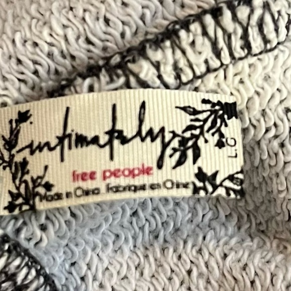 Free People Intimately Gray Lounge Shorts | Size S - Picture 4 of 7